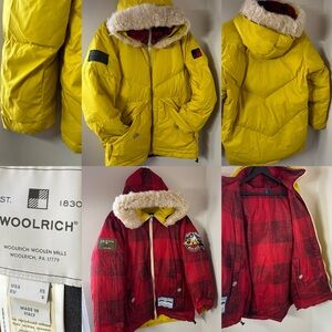 WOOLRICH Winter Puff Jacket Two Sides
